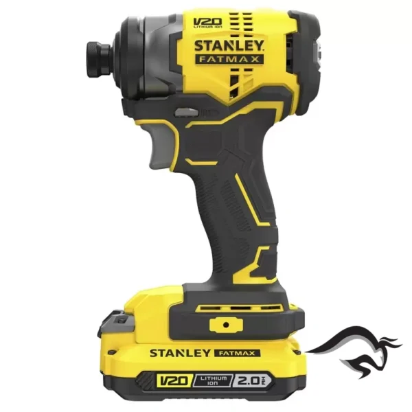 SBI810D2K-B2-3.webp Atornillador de Impacto 1/4" Hex 20V Fatmax 180 Nm 2 Bat Stanley SBI810D2K-B2