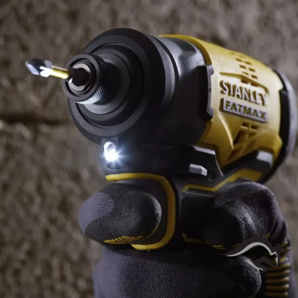 SBI810D2K-B2-6.webp Atornillador de Impacto 1/4" Hex 20V Fatmax 180 Nm 2 Bat Stanley SBI810D2K-B2