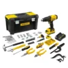 SCD711C1H-B2-1.webp Taladro Percutor 1/2" 20V Inc 2 Bat y Carg + 119 pz Stanley SCD711C1H-B2