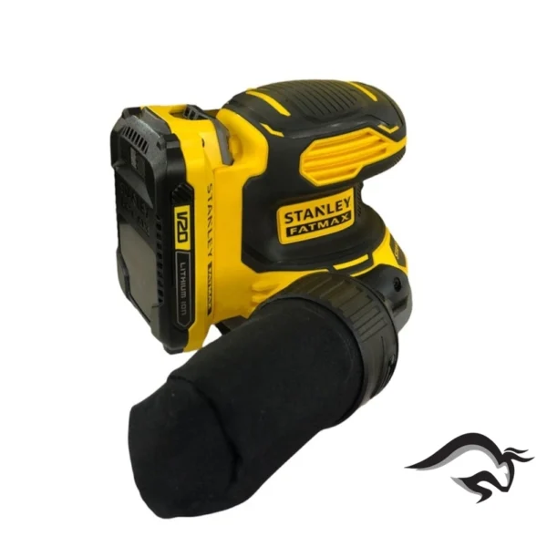 SCS220D1S-B2-4.webp Lijadora Excéntrica 5" 20V Fatmax 1 Bat 2.0 Ah Stanley SCS220D1S-B2