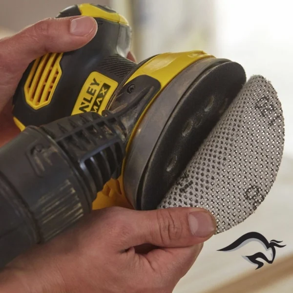 SCS220D1S-B2-6.webp Lijadora Excéntrica 5" 20V Fatmax 1 Bat 2.0 Ah Stanley SCS220D1S-B2