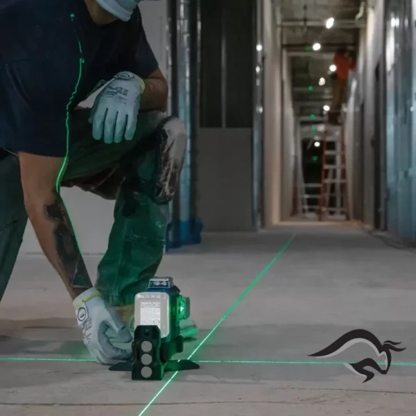 SK700GD-3.webp Nivel Laser 360° Verde CXT 12Vmax de 3 Lineas completas / Maletin / Sin Baterías SK700GD