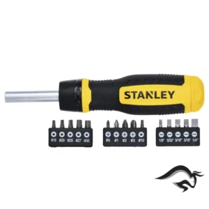 STHT60129-1.webp Desarmador con Rachet Multipuntas 15 Piezas Stanley STHT60129