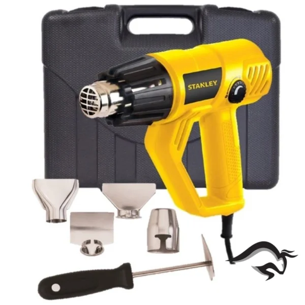 STXH2000K-B2-2.webp Pistola de Calor 1800 W 600°C + Boquillas + Maleta Plástica Stanley STXH2000K-B2